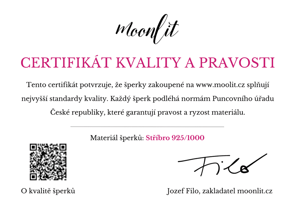 Certifikát pravosti a kvality